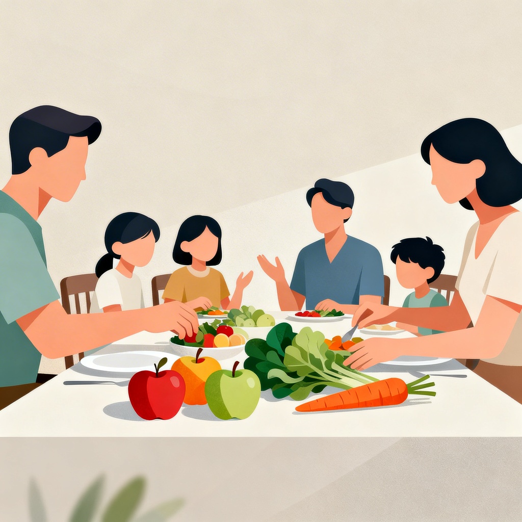 Jak wprowadzić zdrowe nawyki żywieniowe w rodzinie